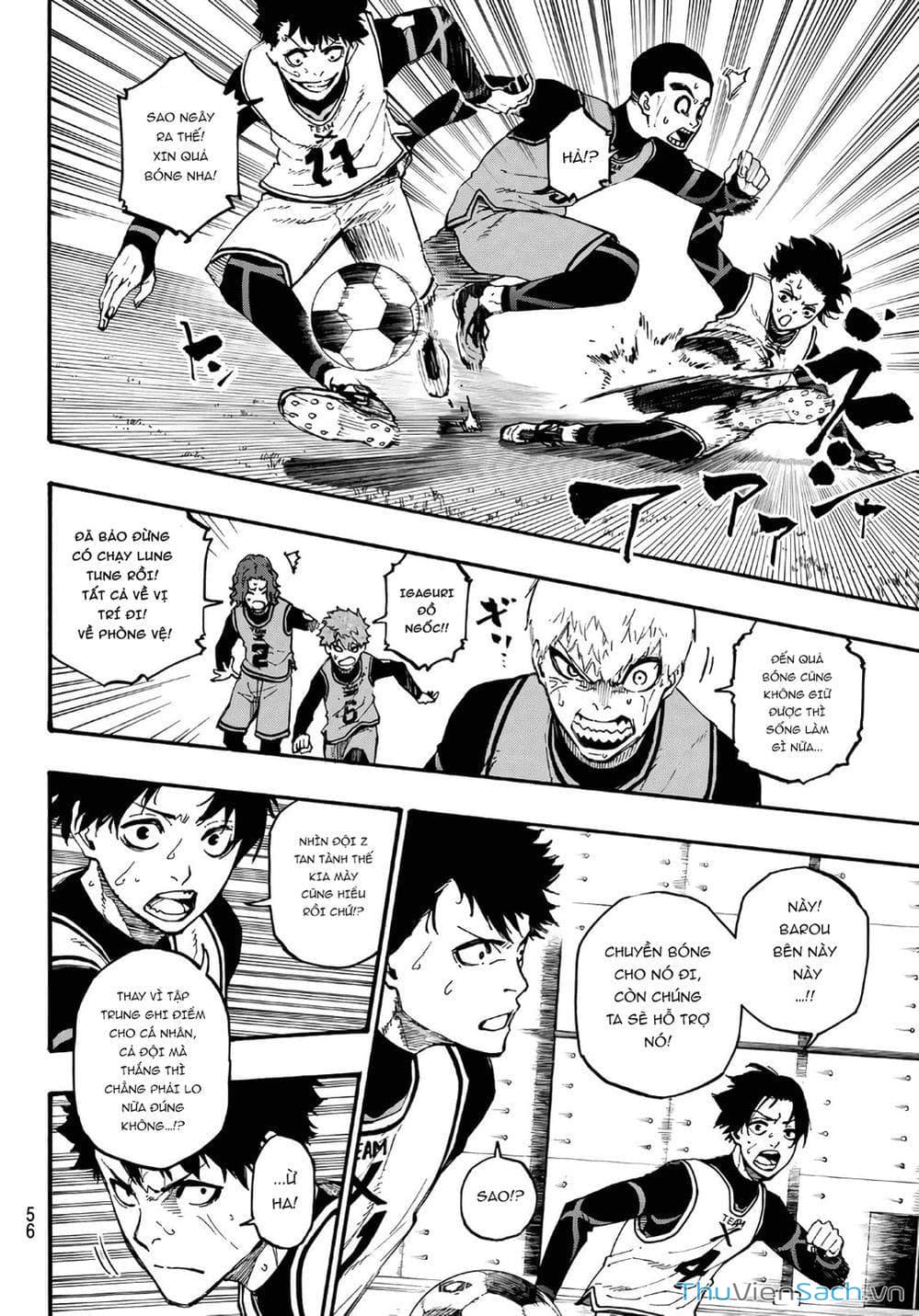 Truyện Tranh Tiền Đạo Số 1 - Blue Lock trang 6