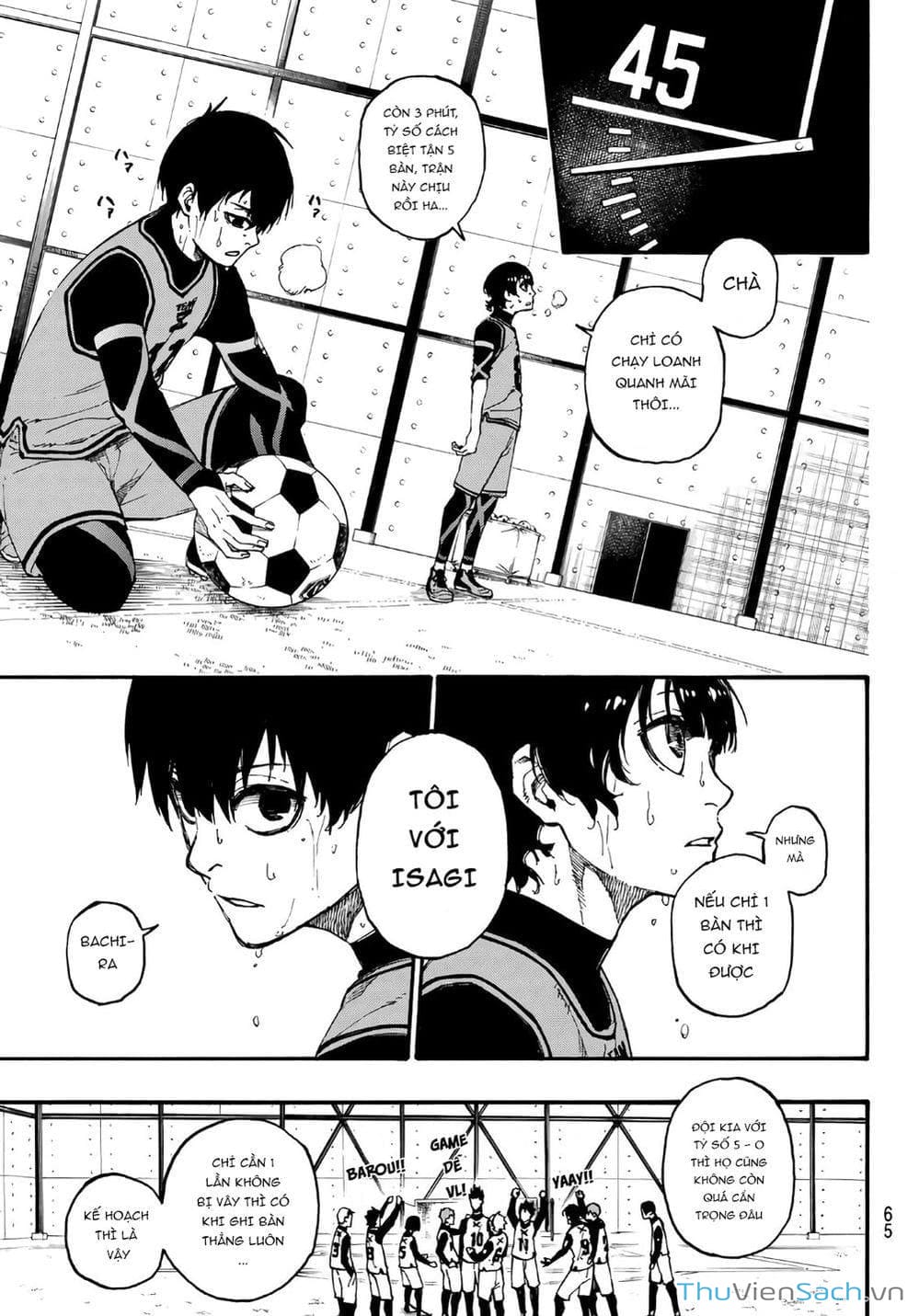 Truyện Tranh Tiền Đạo Số 1 - Blue Lock trang 6