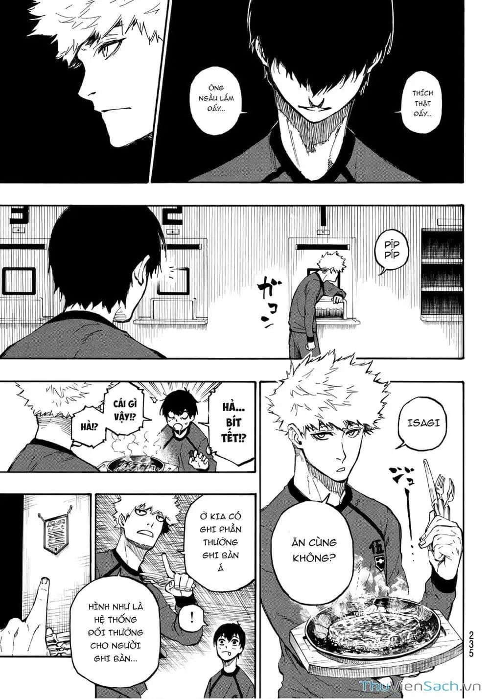 Truyện Tranh Tiền Đạo Số 1 - Blue Lock trang 5