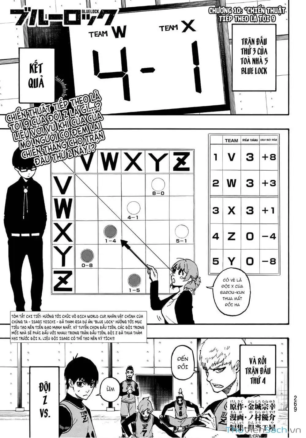 Truyện Tranh Tiền Đạo Số 1 - Blue Lock trang 5