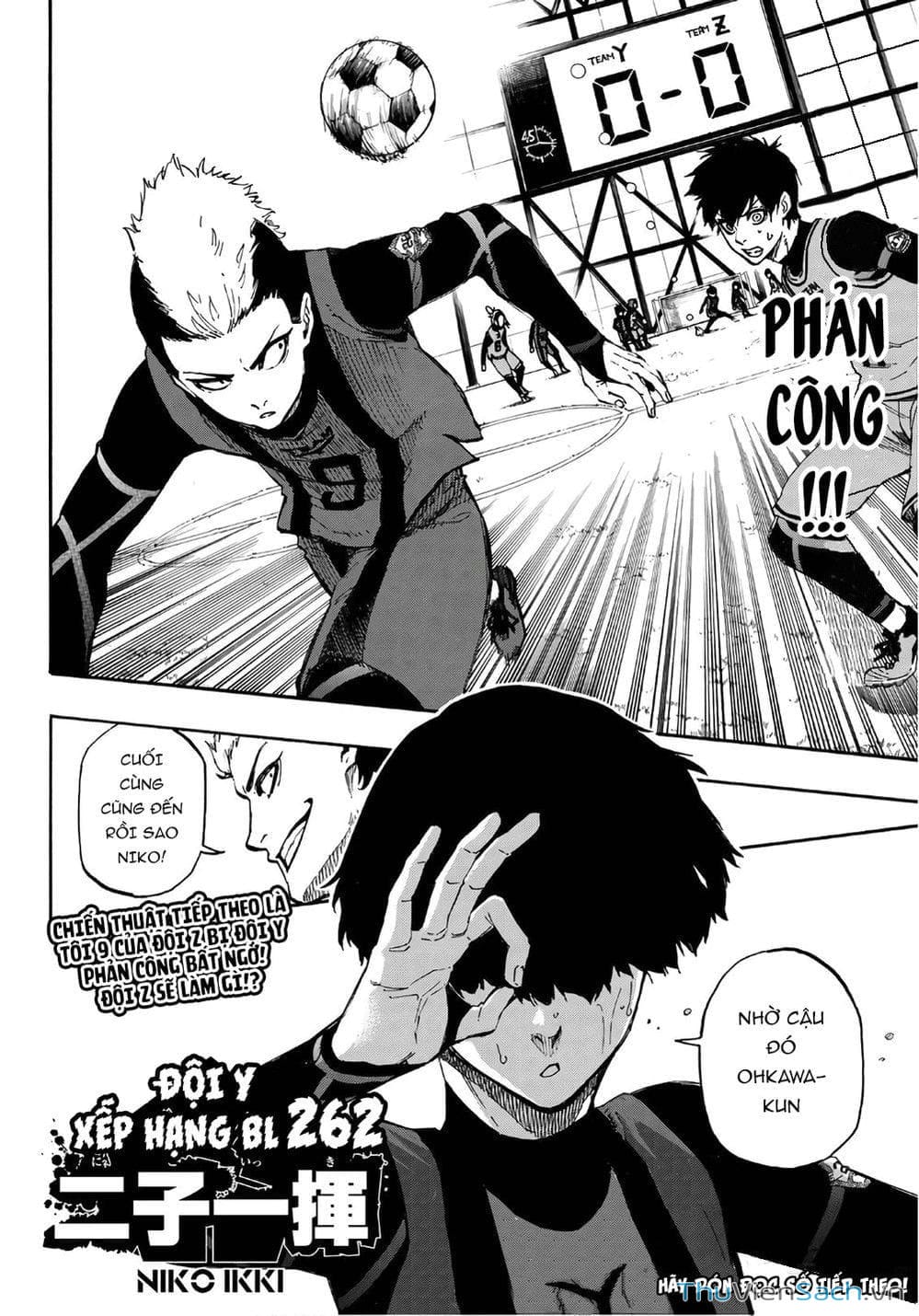 Truyện Tranh Tiền Đạo Số 1 - Blue Lock trang 6