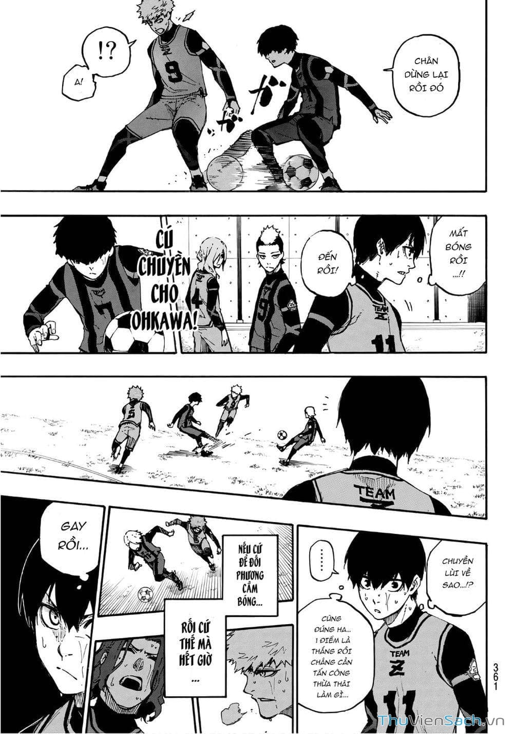 Truyện Tranh Tiền Đạo Số 1 - Blue Lock trang 6