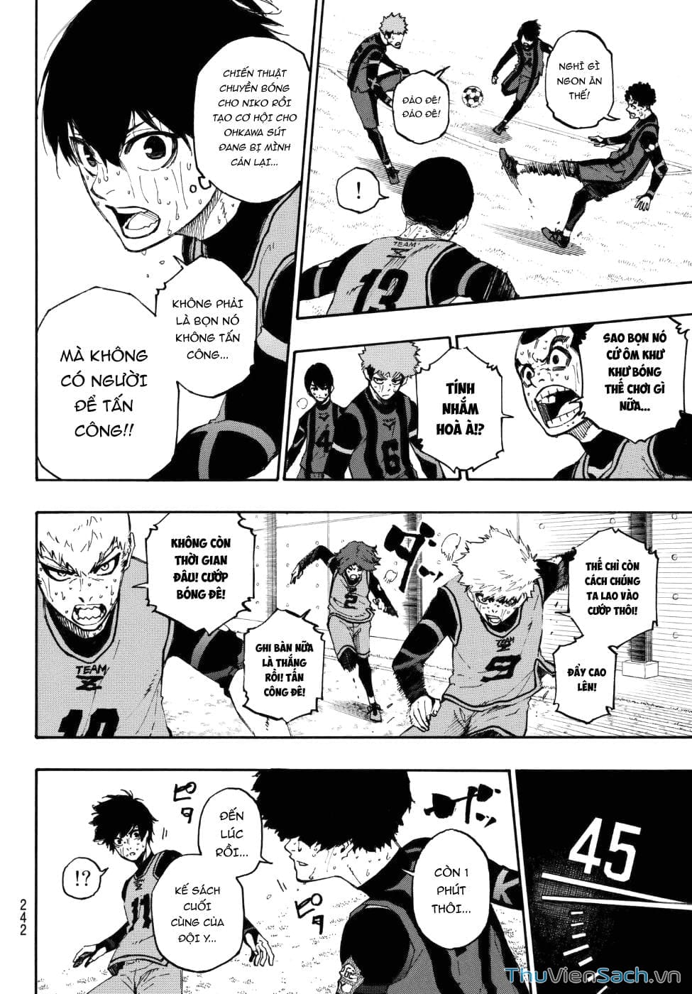 Truyện Tranh Tiền Đạo Số 1 - Blue Lock trang 6