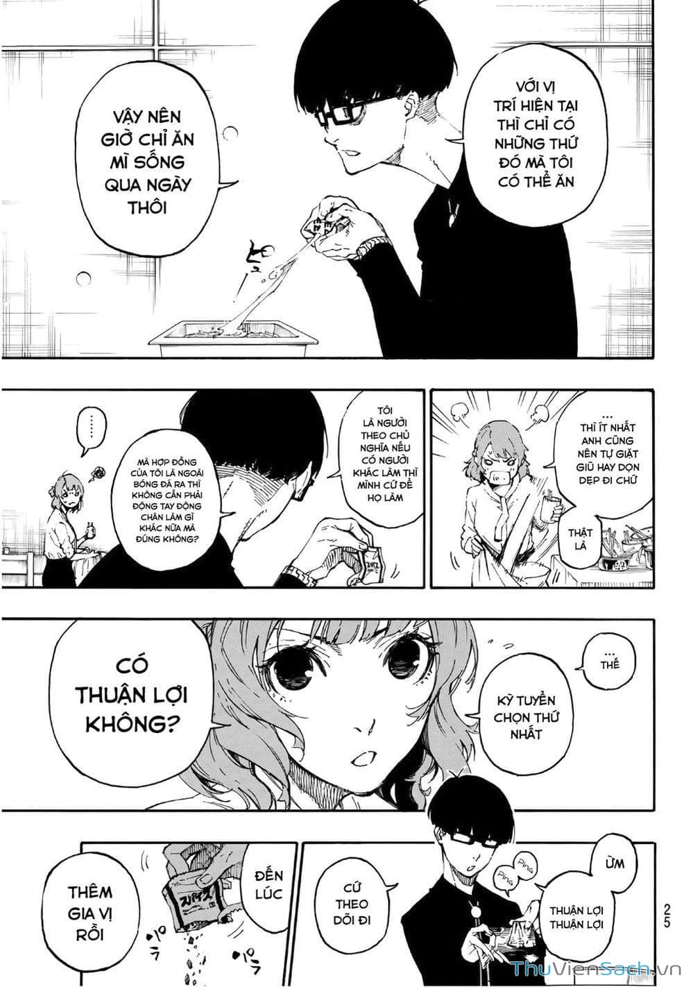 Truyện Tranh Tiền Đạo Số 1 - Blue Lock trang 6