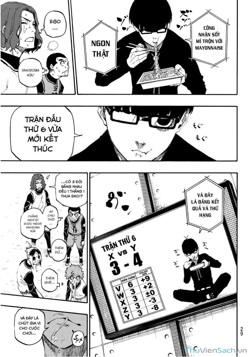 Truyện Tranh Tiền Đạo Số 1 - Blue Lock trang 6