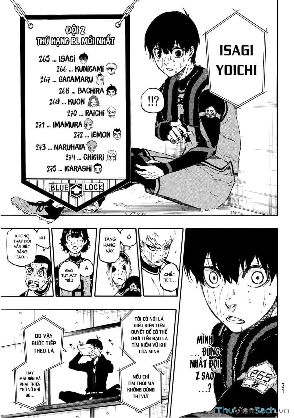 Truyện Tranh Tiền Đạo Số 1 - Blue Lock trang 6