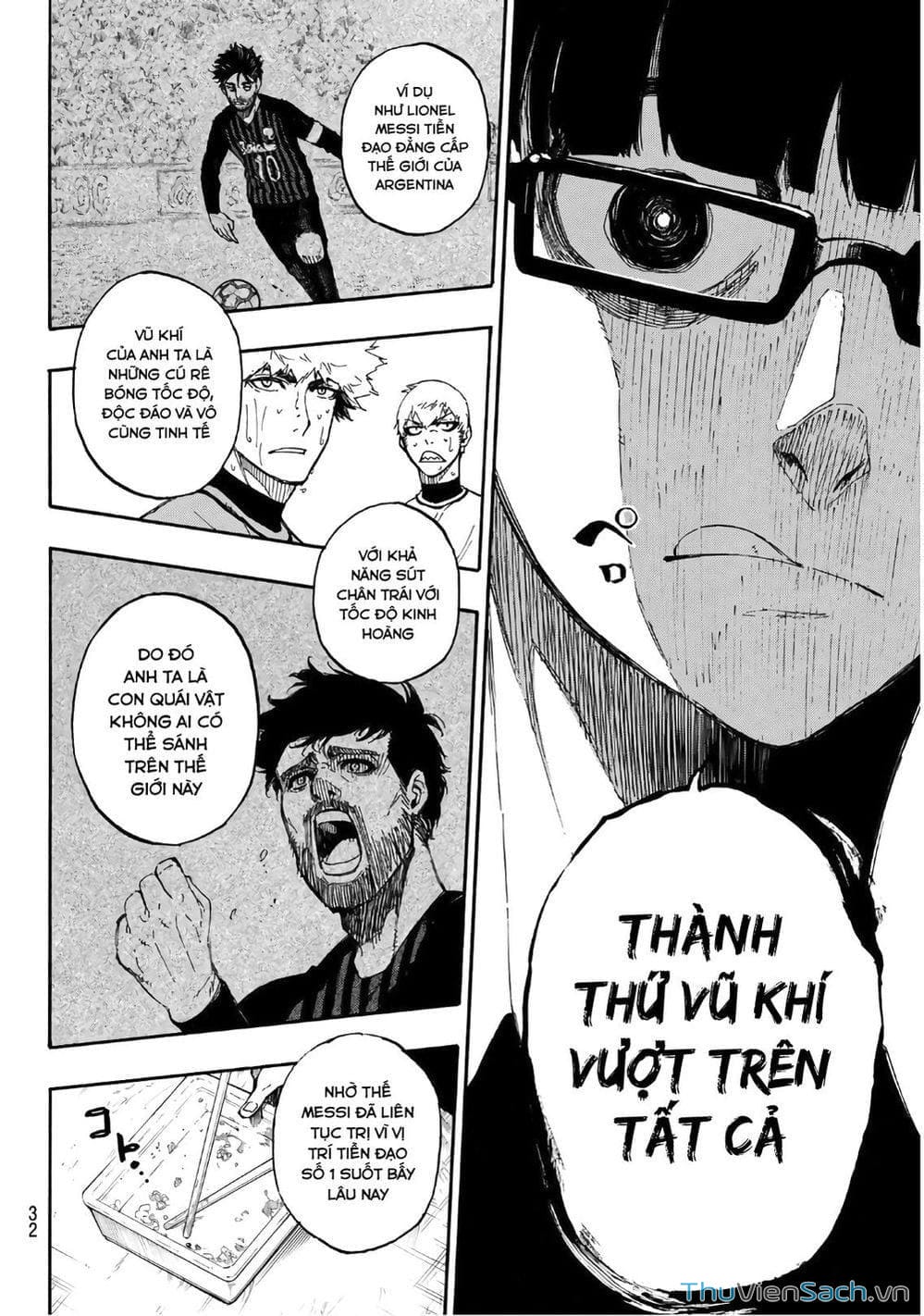 Truyện Tranh Tiền Đạo Số 1 - Blue Lock trang 6