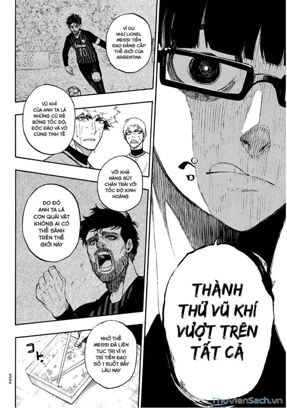 Truyện Tranh Tiền Đạo Số 1 - Blue Lock trang 5