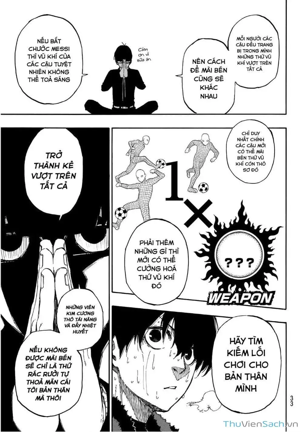 Truyện Tranh Tiền Đạo Số 1 - Blue Lock trang 5