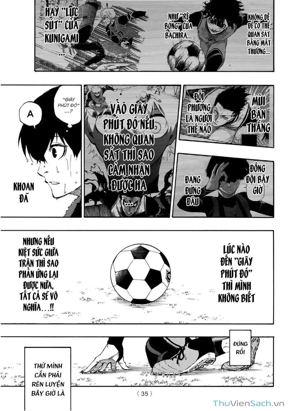 Truyện Tranh Tiền Đạo Số 1 - Blue Lock trang 5
