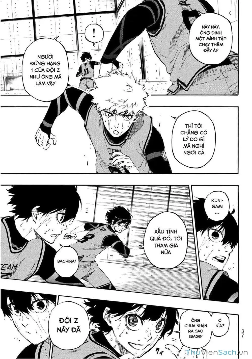 Truyện Tranh Tiền Đạo Số 1 - Blue Lock trang 5