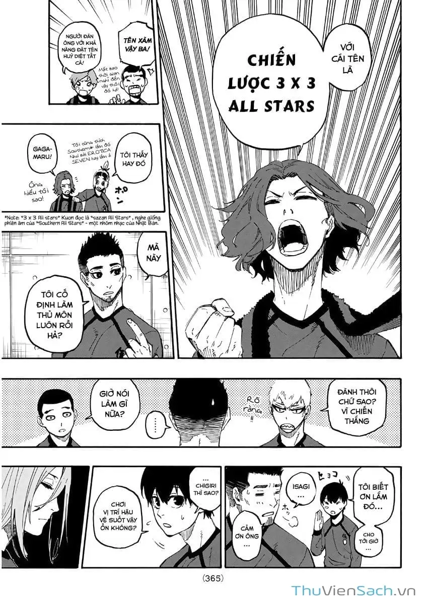 Truyện Tranh Tiền Đạo Số 1 - Blue Lock trang 5