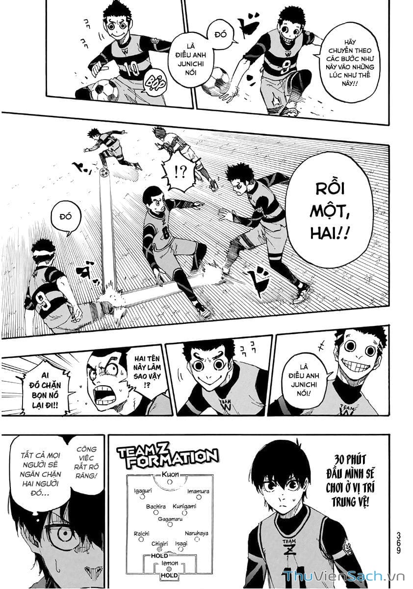 Truyện Tranh Tiền Đạo Số 1 - Blue Lock trang 6