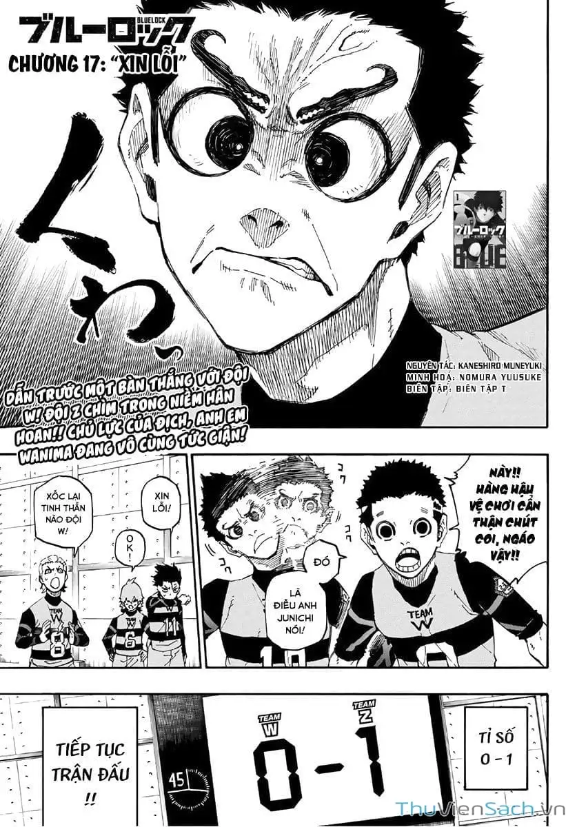 Truyện Tranh Tiền Đạo Số 1 - Blue Lock trang 5