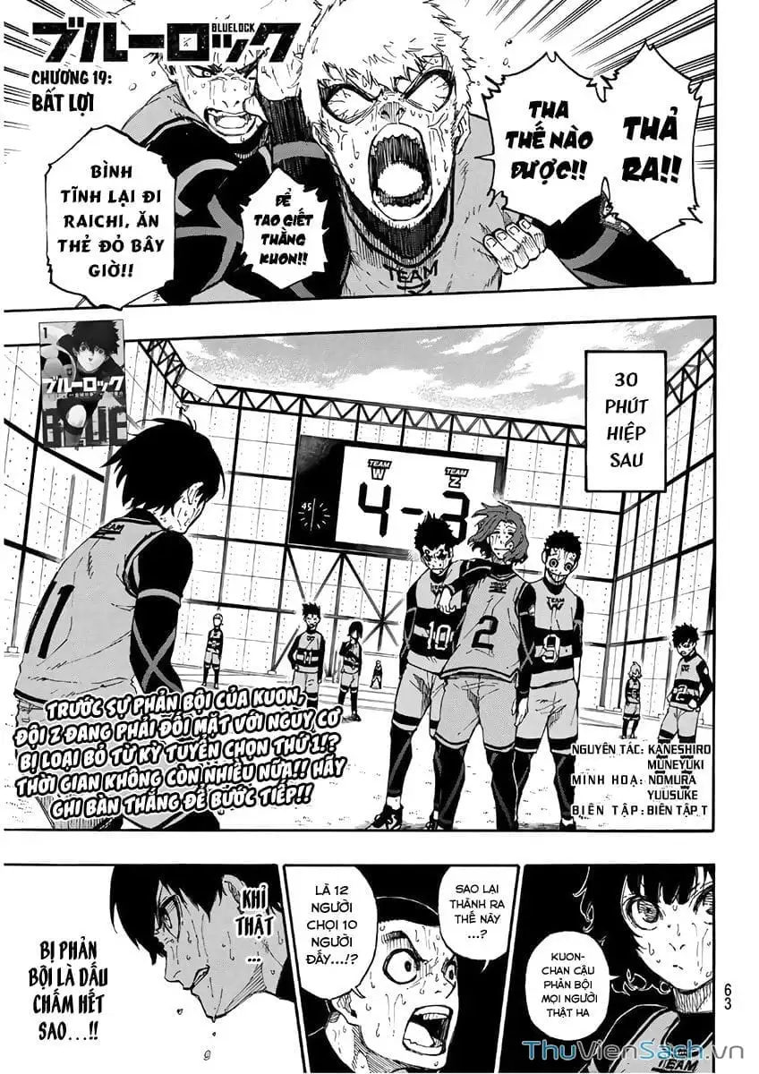 Truyện Tranh Tiền Đạo Số 1 - Blue Lock trang 5