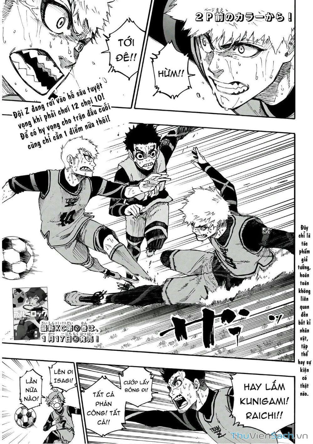 Truyện Tranh Tiền Đạo Số 1 - Blue Lock trang 6