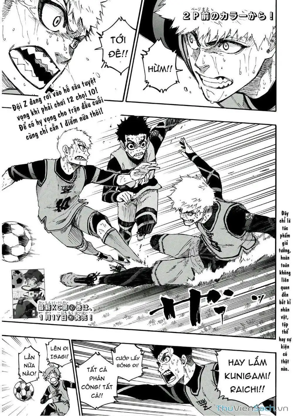 Truyện Tranh Tiền Đạo Số 1 - Blue Lock trang 5