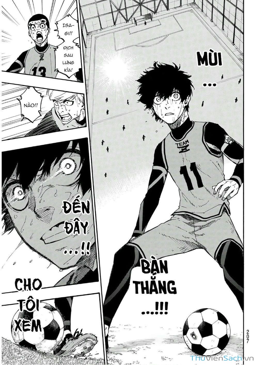 Truyện Tranh Tiền Đạo Số 1 - Blue Lock trang 6