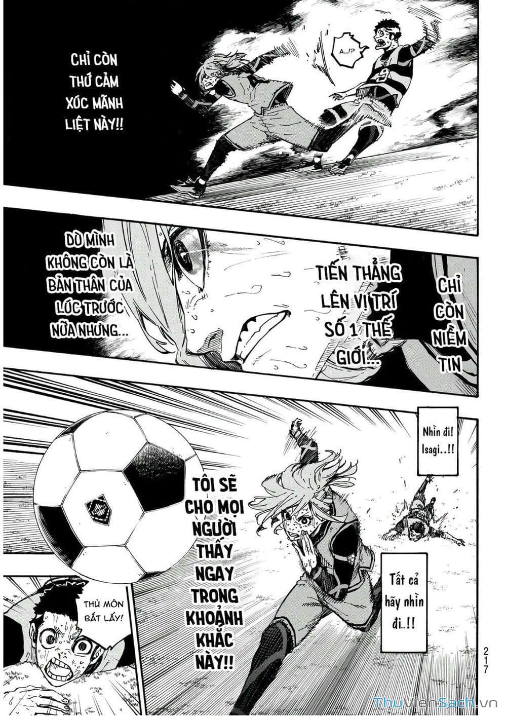 Truyện Tranh Tiền Đạo Số 1 - Blue Lock trang 6