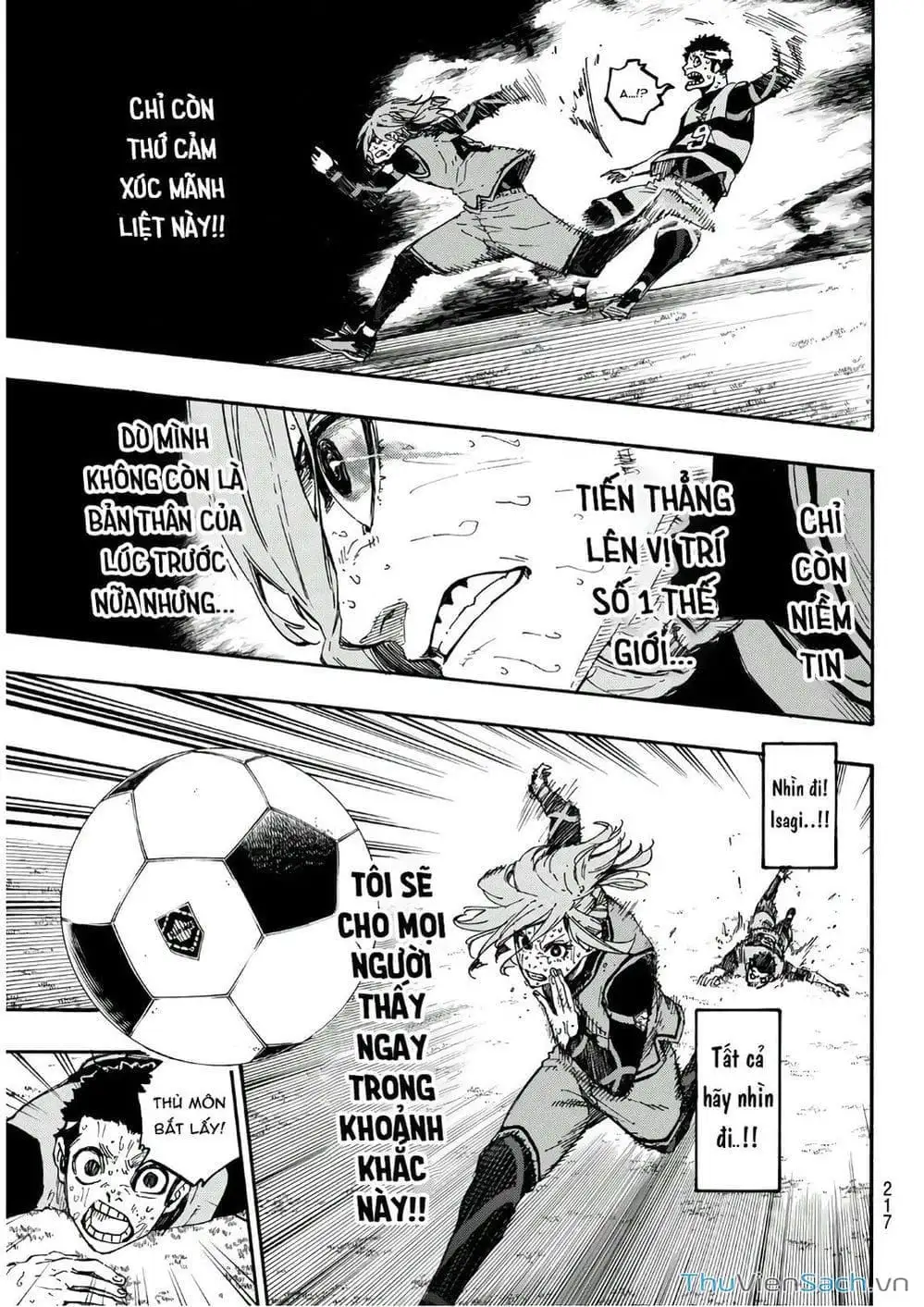 Truyện Tranh Tiền Đạo Số 1 - Blue Lock trang 5