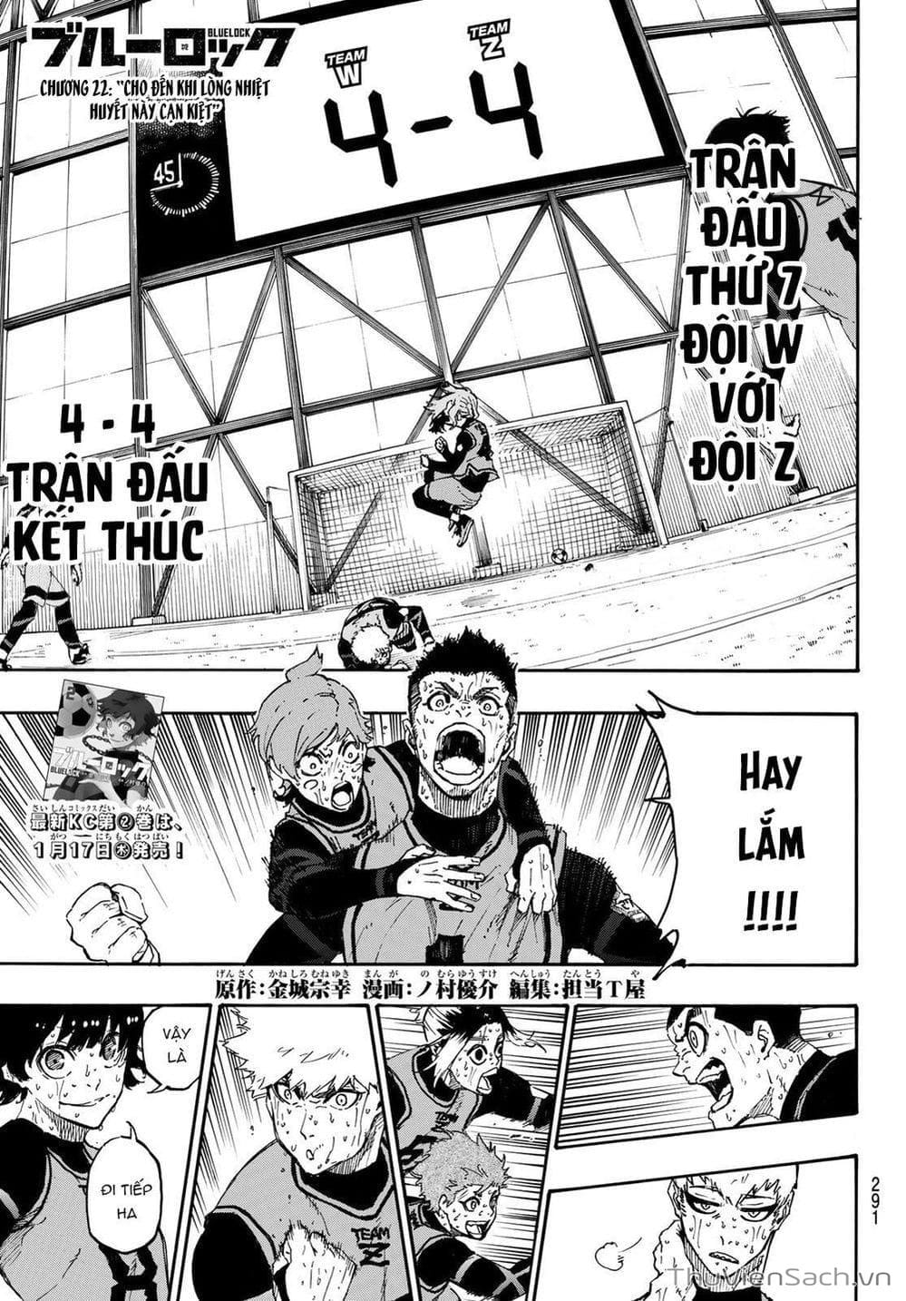 Truyện Tranh Tiền Đạo Số 1 - Blue Lock trang 6