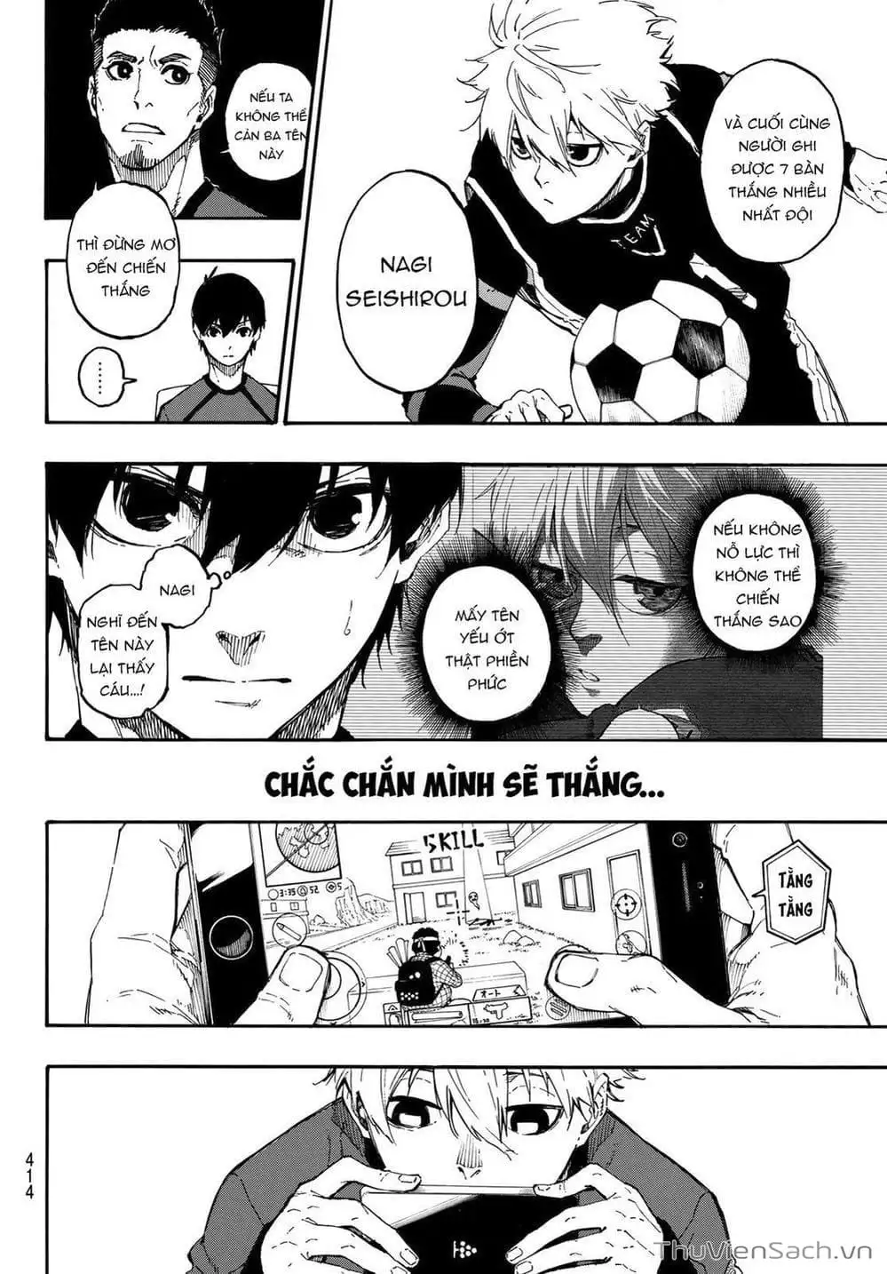 Truyện Tranh Tiền Đạo Số 1 - Blue Lock trang 5