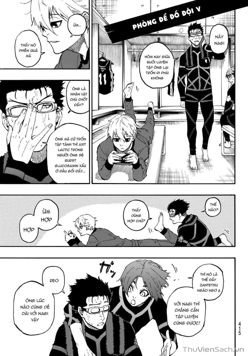 Truyện Tranh Tiền Đạo Số 1 - Blue Lock trang 6