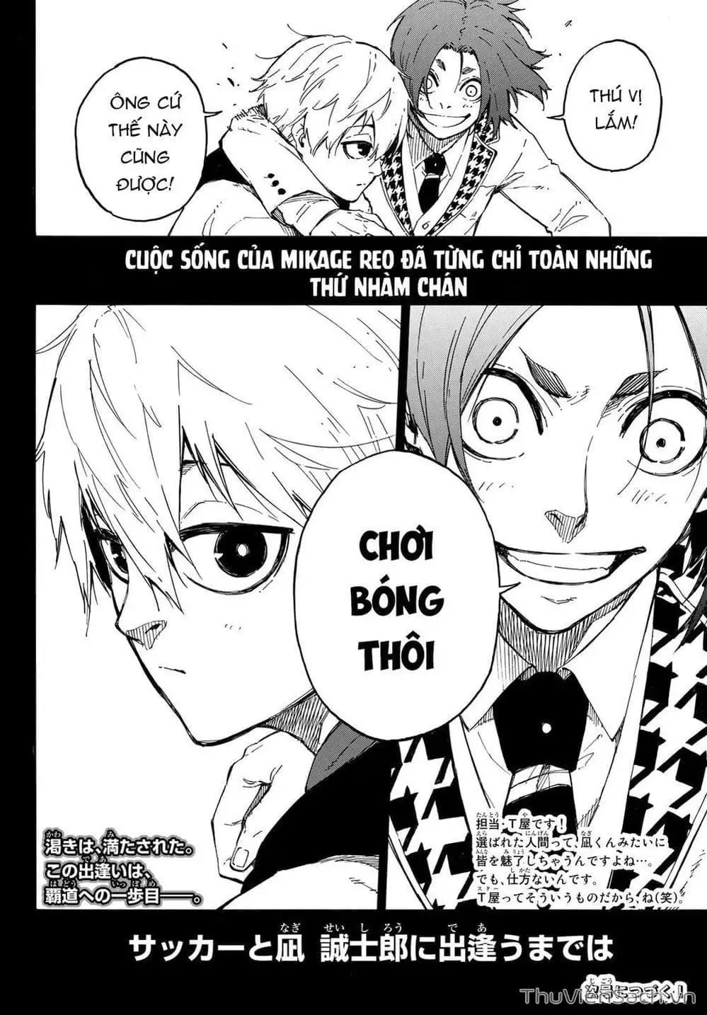 Truyện Tranh Tiền Đạo Số 1 - Blue Lock trang 5