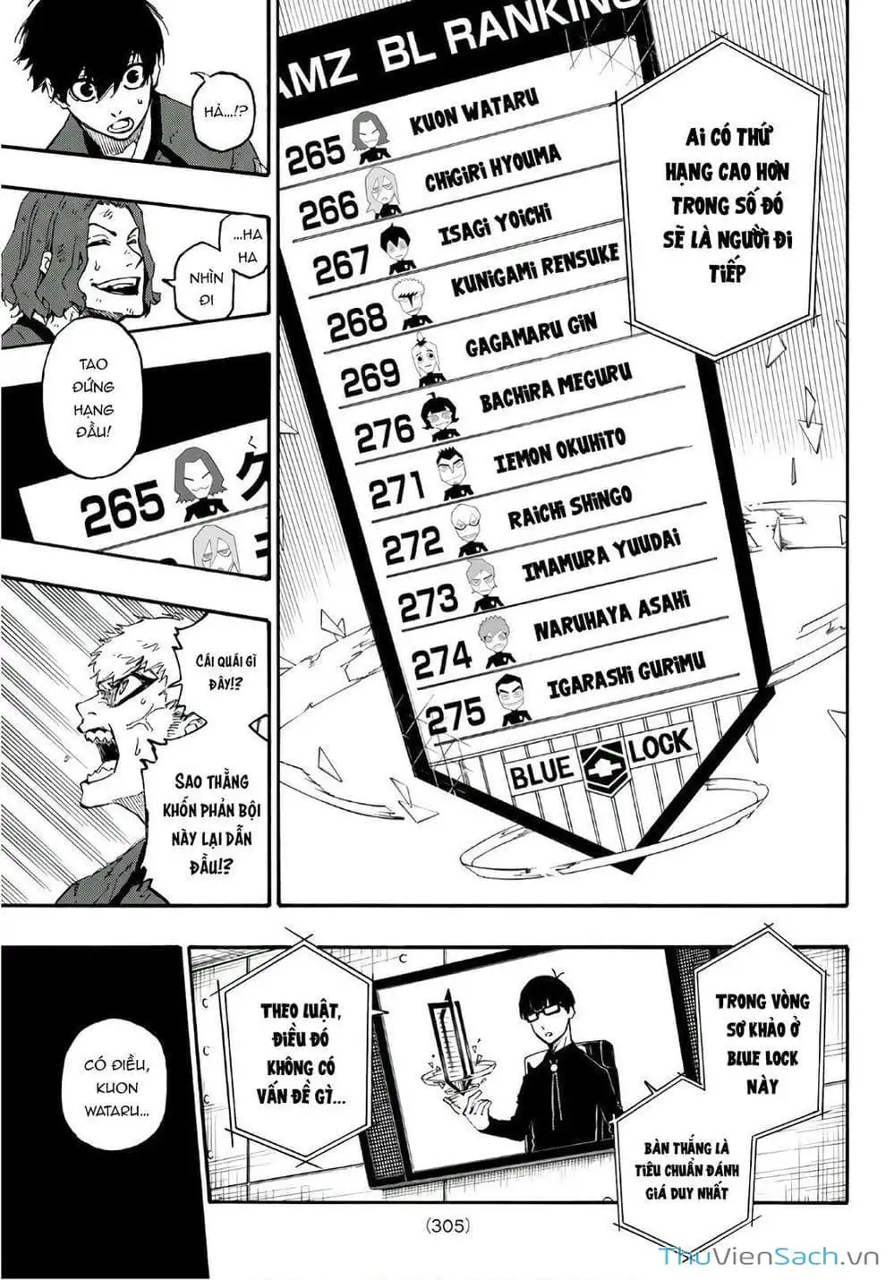 Truyện Tranh Tiền Đạo Số 1 - Blue Lock trang 5