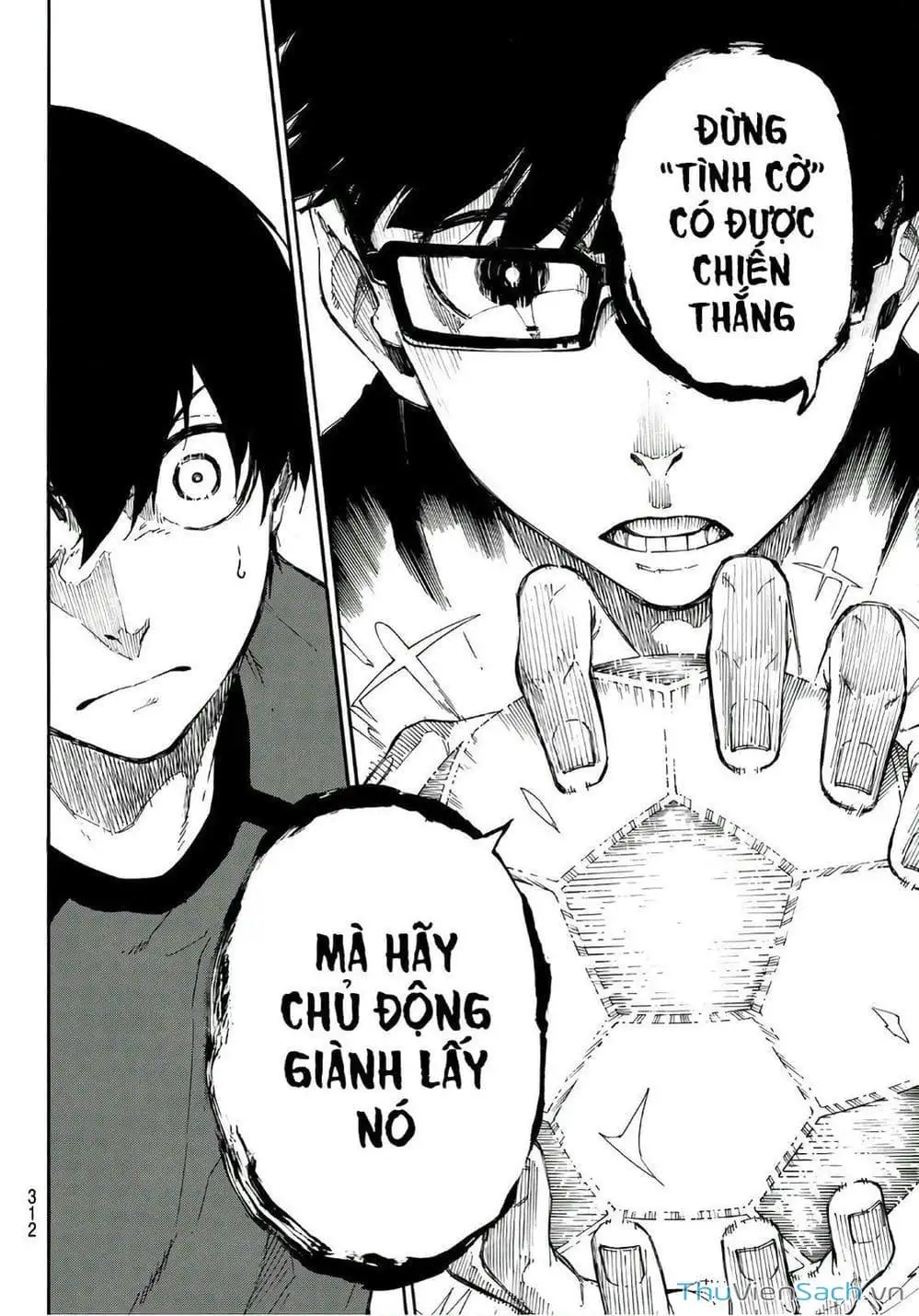 Truyện Tranh Tiền Đạo Số 1 - Blue Lock trang 5