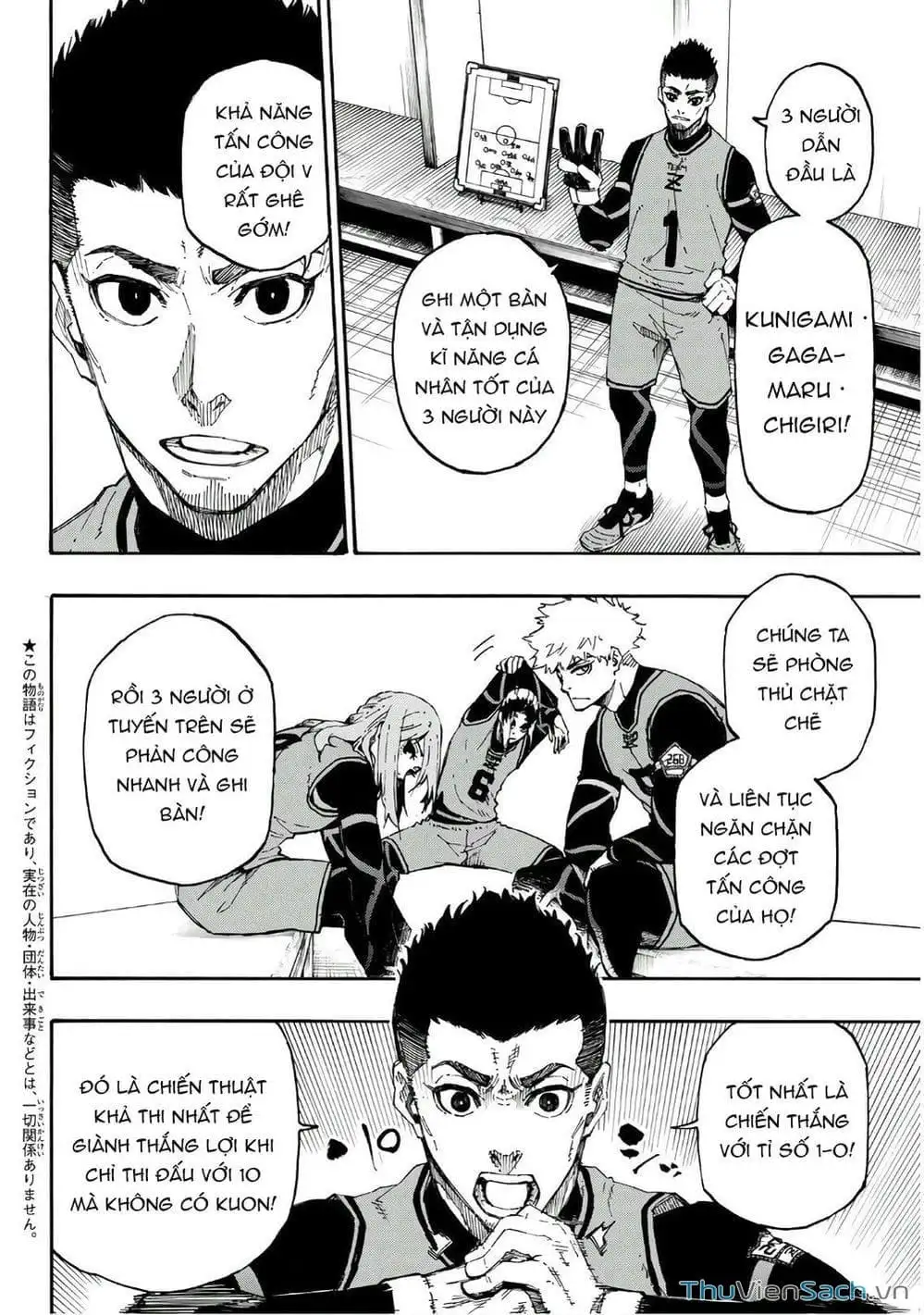 Truyện Tranh Tiền Đạo Số 1 - Blue Lock trang 5