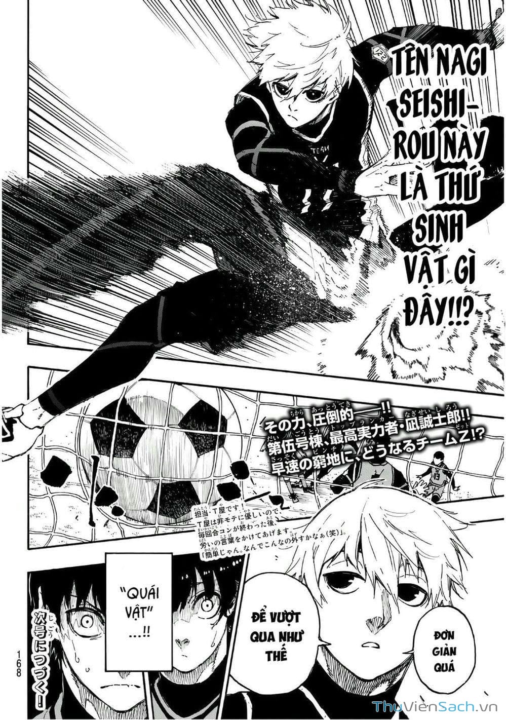 Truyện Tranh Tiền Đạo Số 1 - Blue Lock trang 6