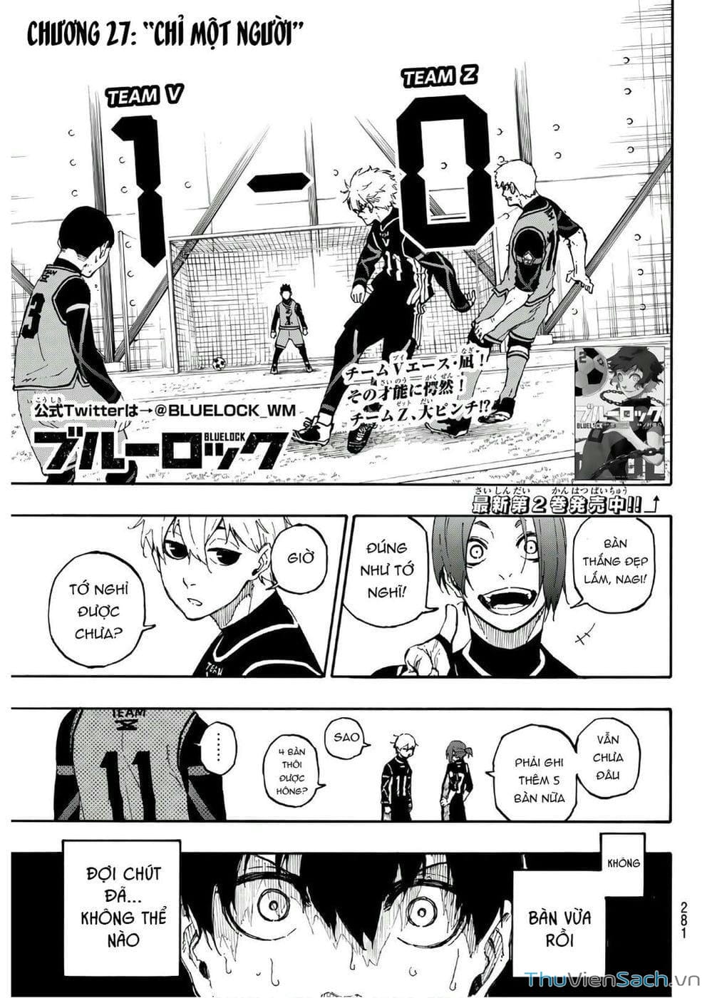 Truyện Tranh Tiền Đạo Số 1 - Blue Lock trang 6