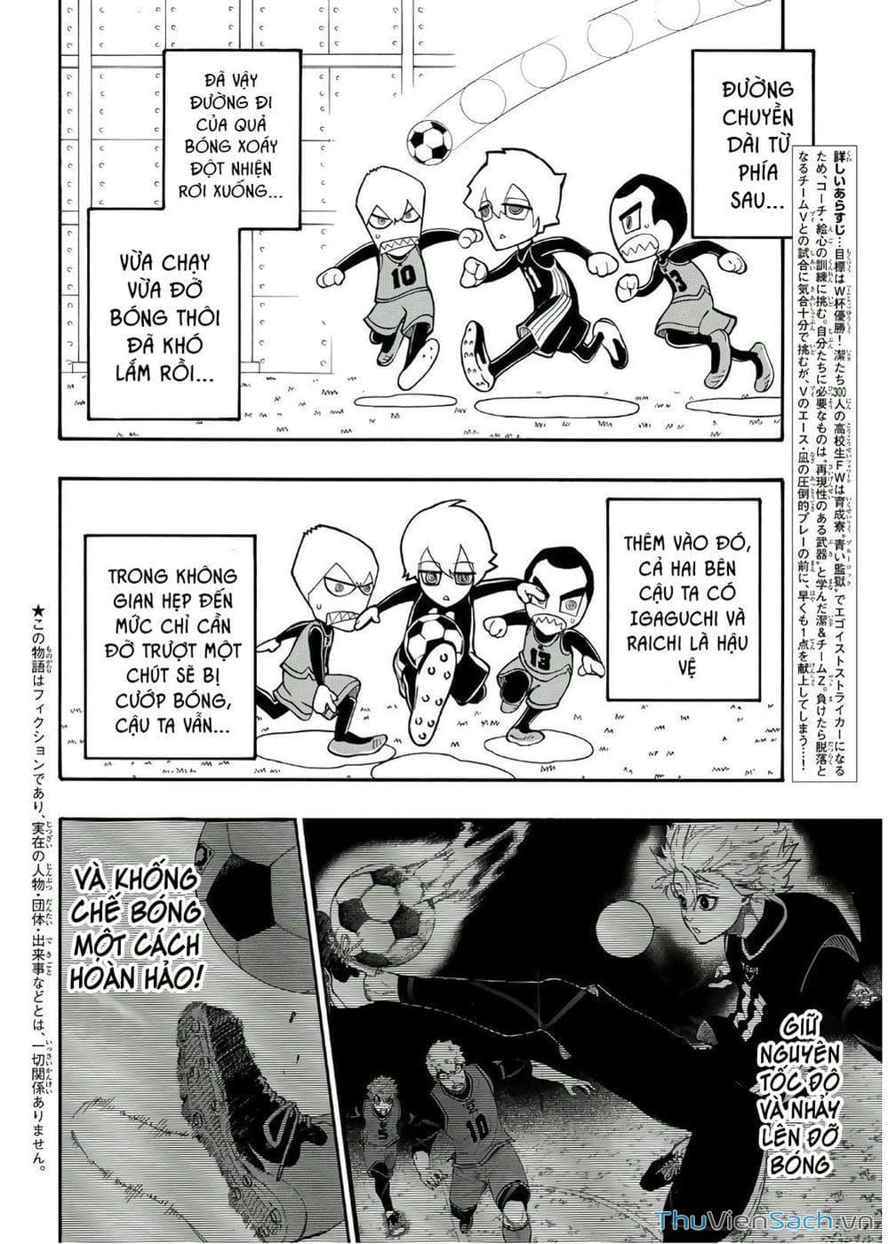 Truyện Tranh Tiền Đạo Số 1 - Blue Lock trang 6