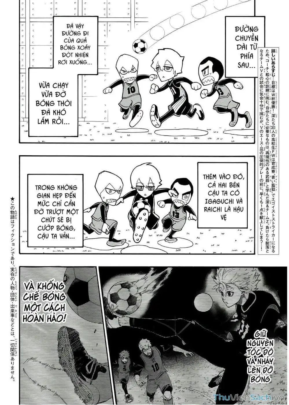 Truyện Tranh Tiền Đạo Số 1 - Blue Lock trang 5
