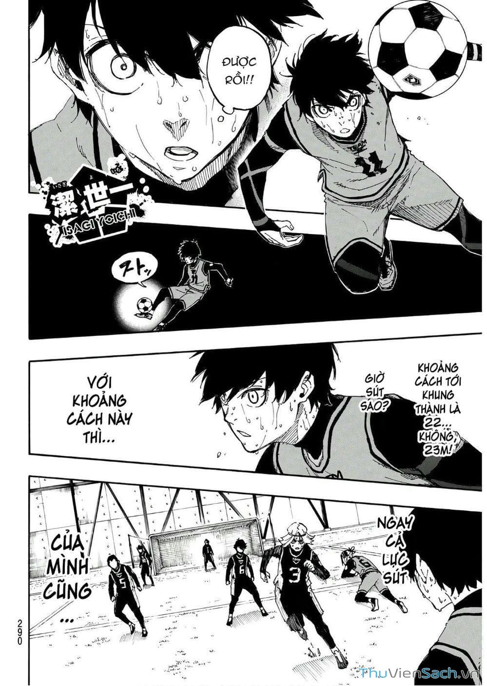 Truyện Tranh Tiền Đạo Số 1 - Blue Lock trang 6