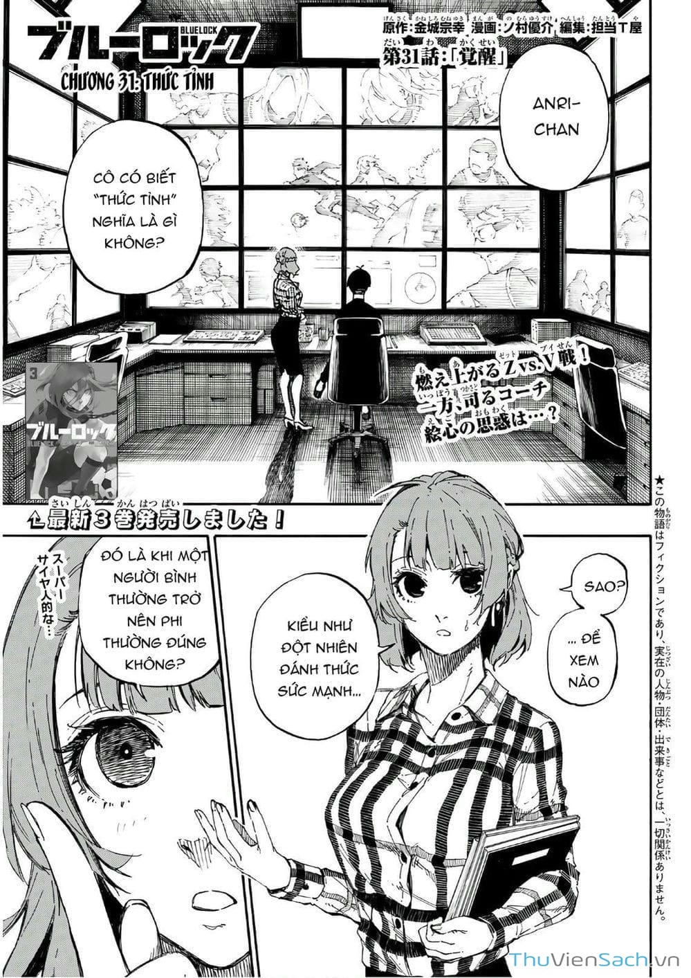 Truyện Tranh Tiền Đạo Số 1 - Blue Lock trang 6