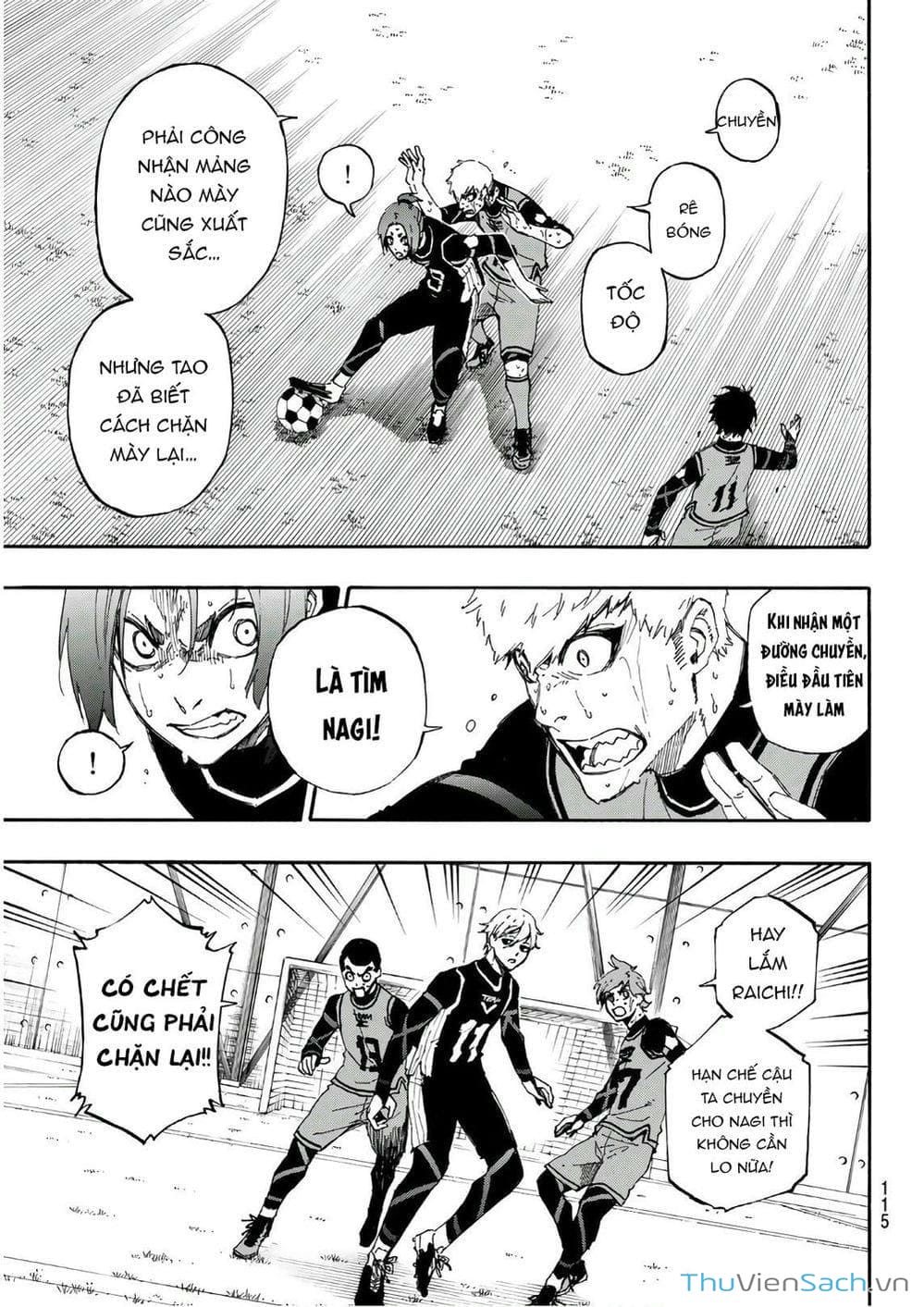 Truyện Tranh Tiền Đạo Số 1 - Blue Lock trang 6