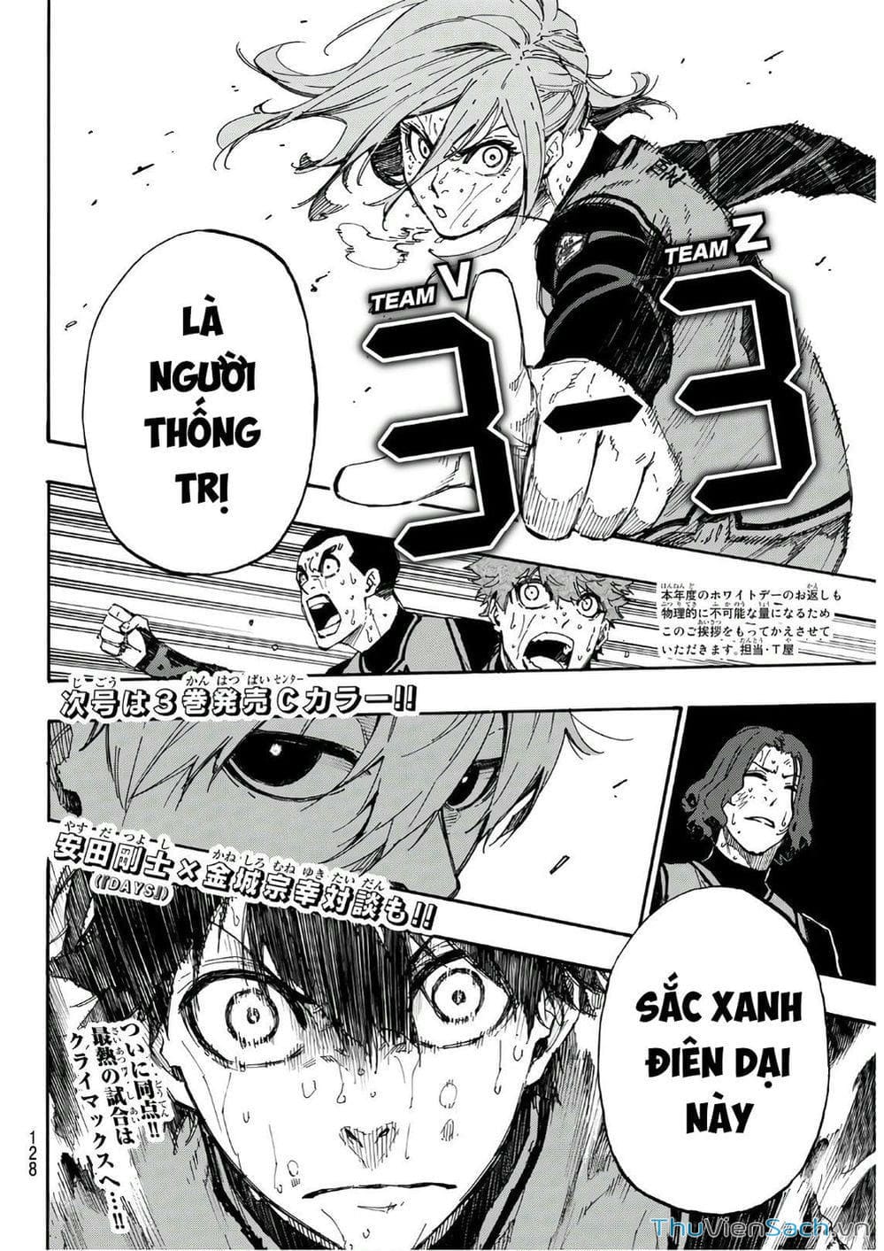 Truyện Tranh Tiền Đạo Số 1 - Blue Lock trang 6