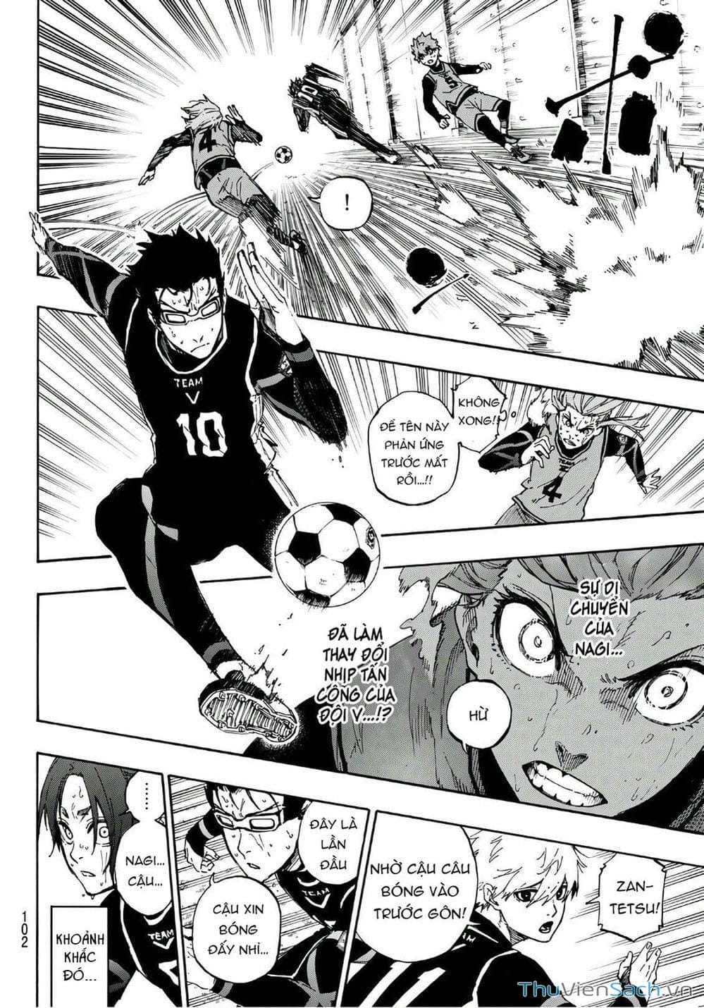 Truyện Tranh Tiền Đạo Số 1 - Blue Lock trang 6