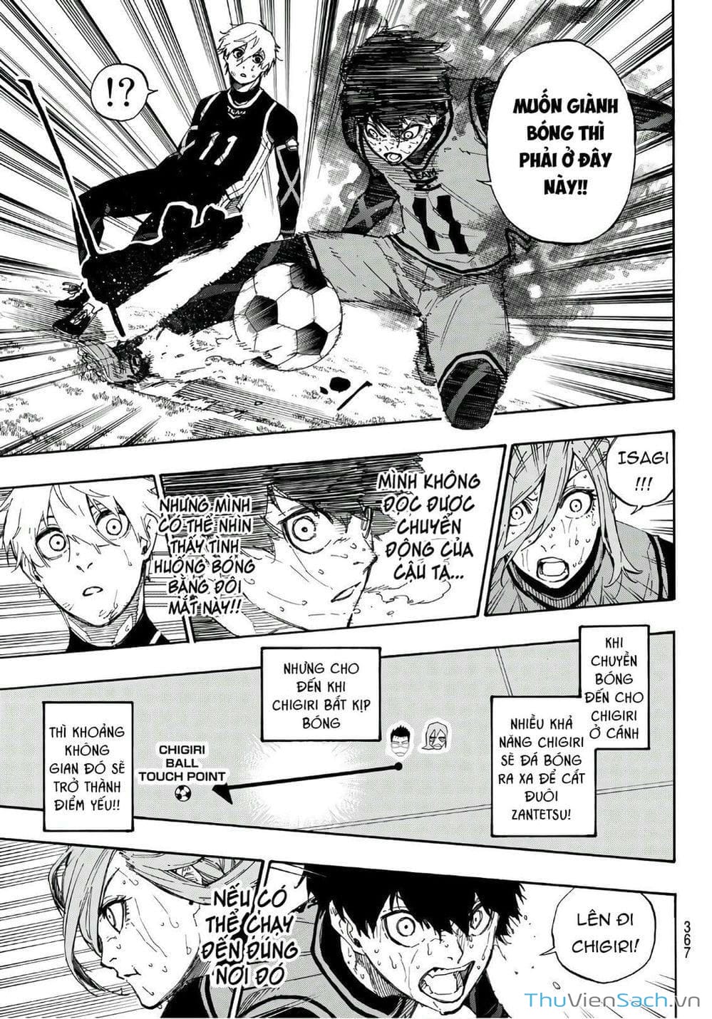 Truyện Tranh Tiền Đạo Số 1 - Blue Lock trang 6