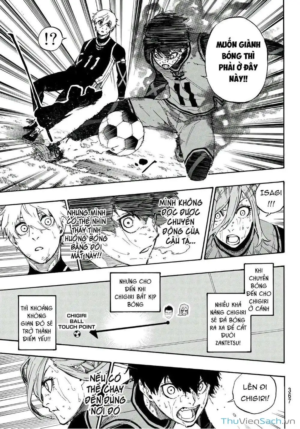 Truyện Tranh Tiền Đạo Số 1 - Blue Lock trang 5