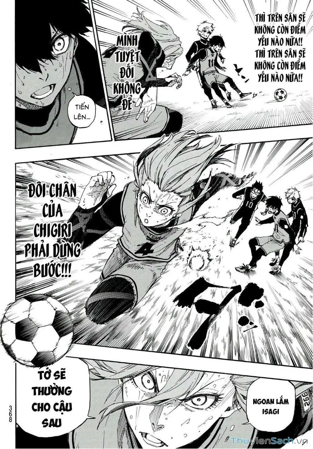 Truyện Tranh Tiền Đạo Số 1 - Blue Lock trang 5