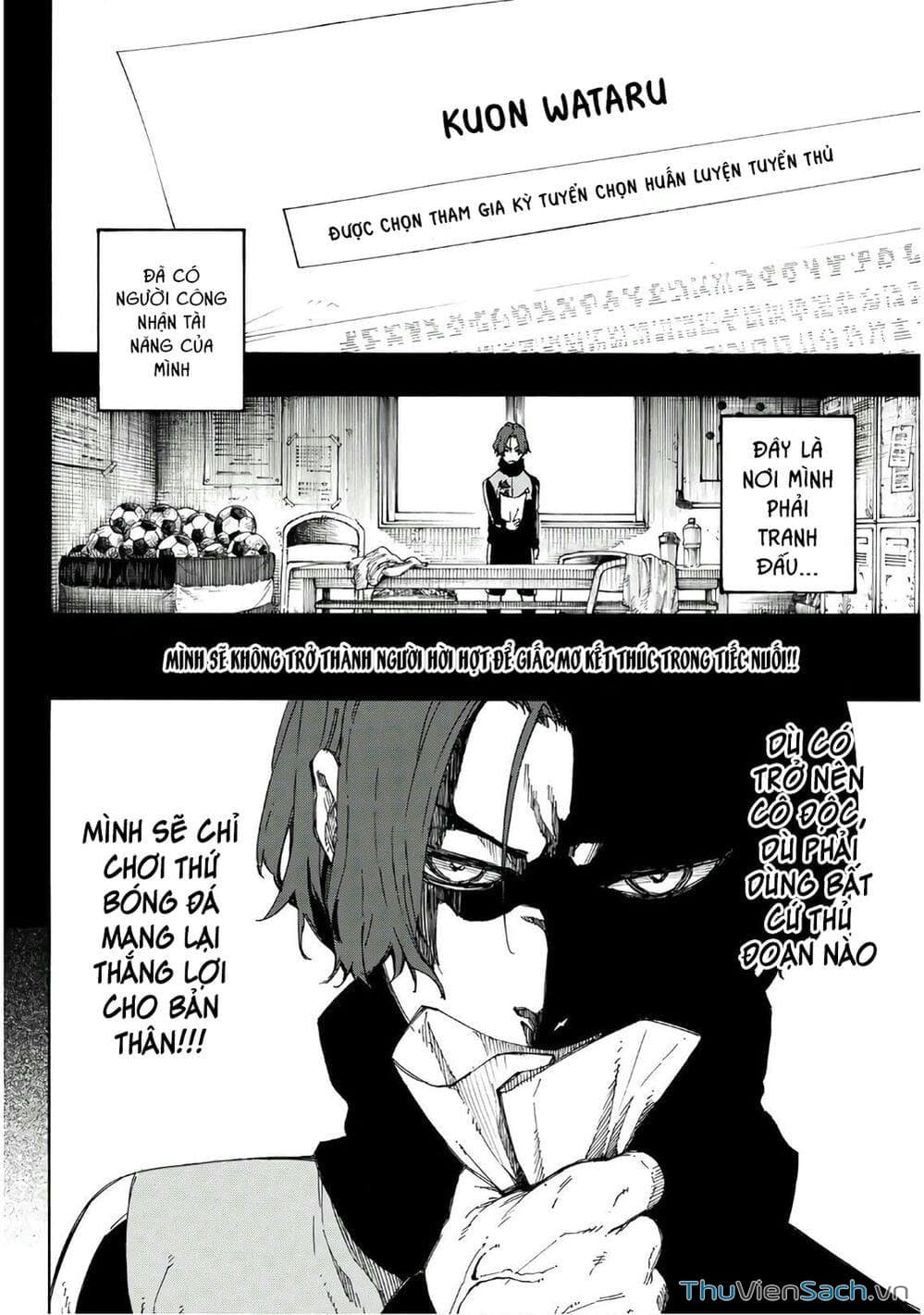 Truyện Tranh Tiền Đạo Số 1 - Blue Lock trang 6