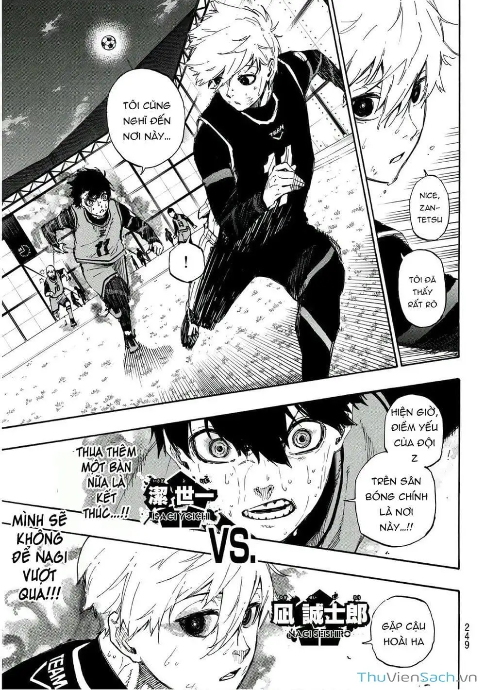 Truyện Tranh Tiền Đạo Số 1 - Blue Lock trang 5