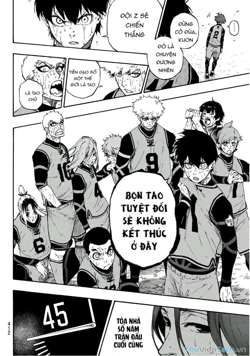 Truyện Tranh Tiền Đạo Số 1 - Blue Lock trang 6