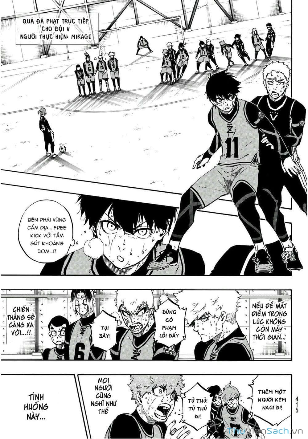 Truyện Tranh Tiền Đạo Số 1 - Blue Lock trang 6