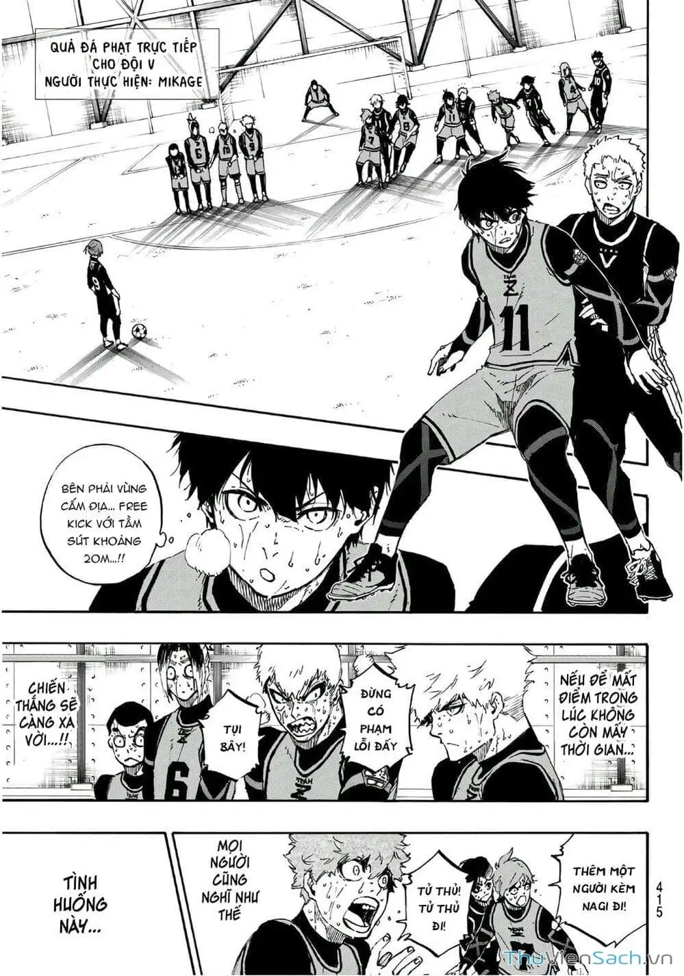 Truyện Tranh Tiền Đạo Số 1 - Blue Lock trang 5