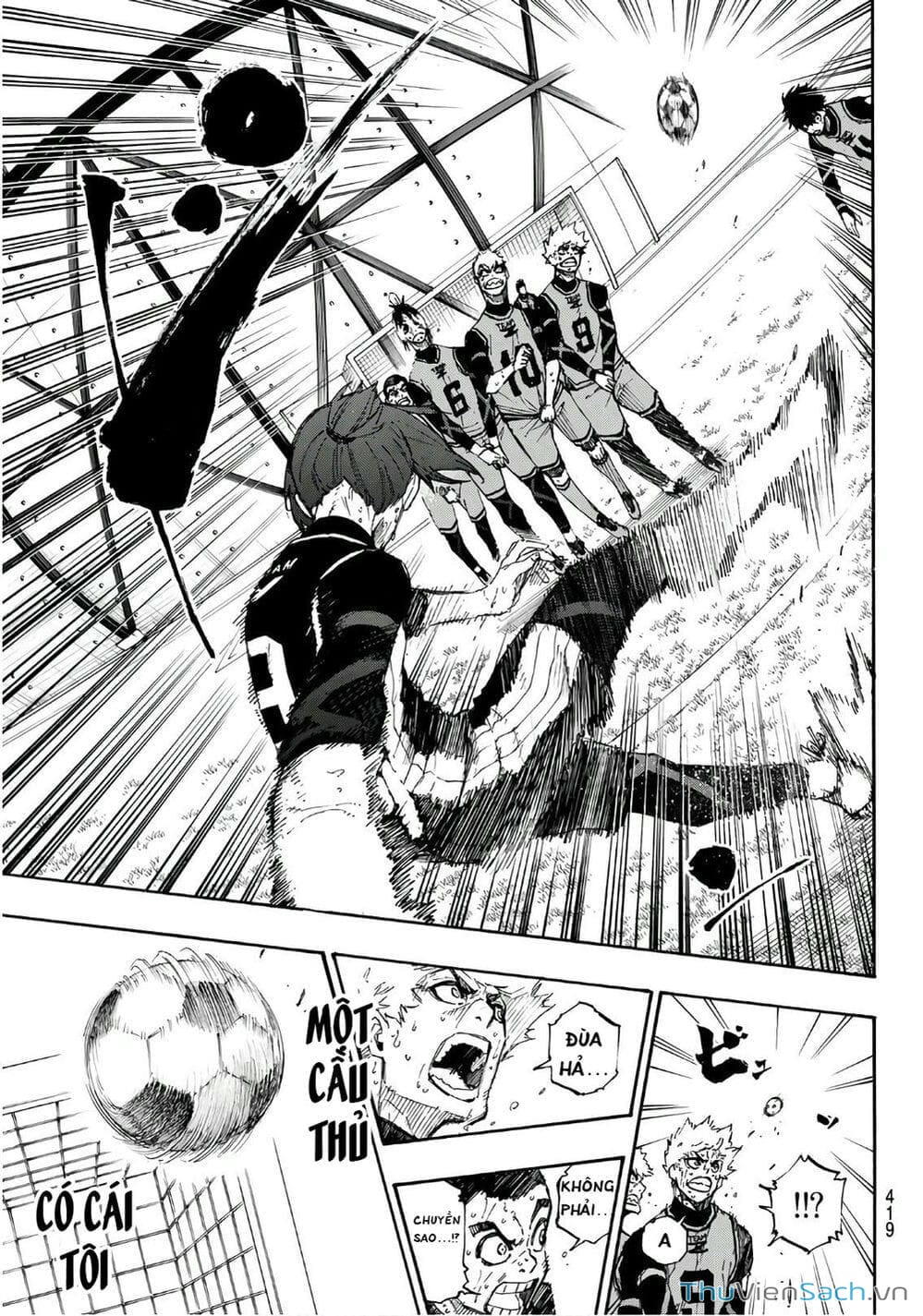 Truyện Tranh Tiền Đạo Số 1 - Blue Lock trang 6