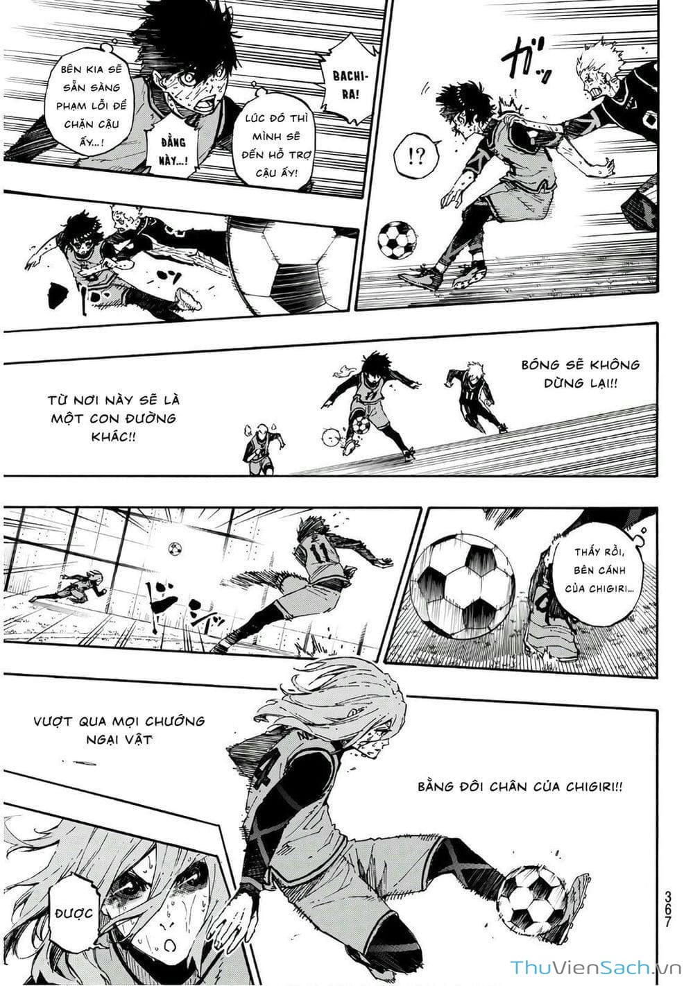 Truyện Tranh Tiền Đạo Số 1 - Blue Lock trang 6